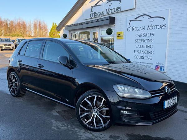 Volkswagen Golf Hatchback, Petrol, 2017, Black