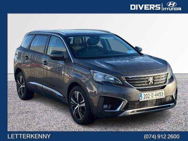 Peugeot 5008 MPV, Diesel, 2020, Grey
