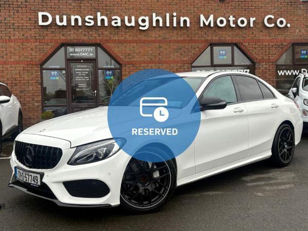 Mercedes-Benz C-Class Saloon, Diesel, 2017, White