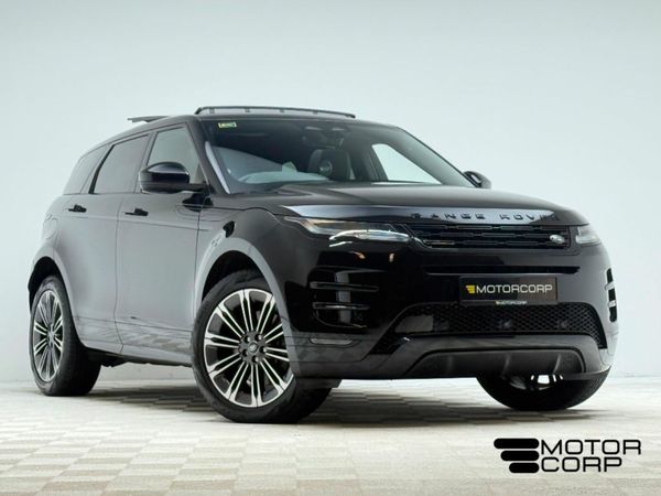 Land Rover Range Rover Evoque SUV, Petrol Plug-in Hybrid, 2024, Black