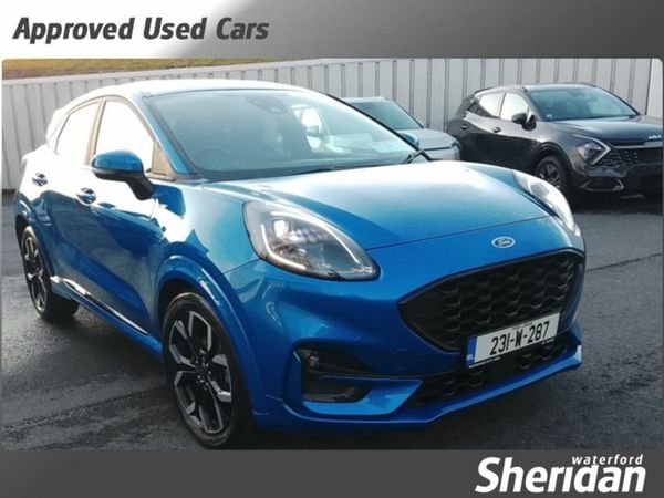Ford Puma MPV, Petrol Hybrid, 2023, Blue