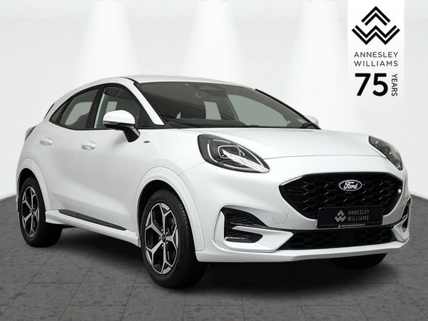 Ford Puma MPV, Petrol Hybrid, 2024, White