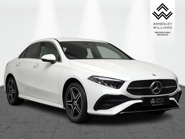 Mercedes-Benz A-Class Saloon, Petrol Plug-in Hybrid, 2025, White