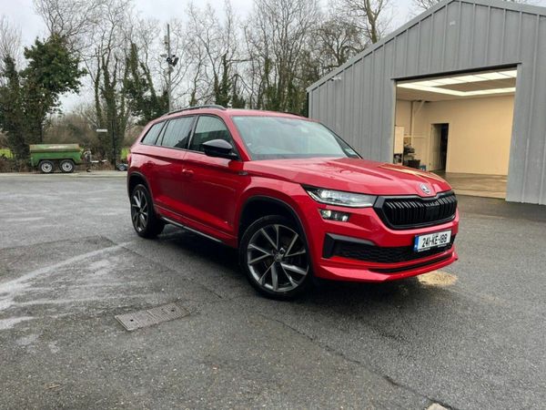 Skoda Kodiaq SUV, Diesel, 2024, Red