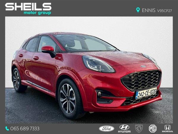 Ford Puma SUV, Petrol, 2024, Red