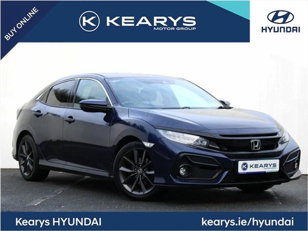 Honda Civic Hatchback, Petrol, 2021, Blue
