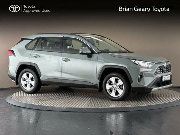Toyota RAV4 SUV, Petrol Hybrid, 2020, Green