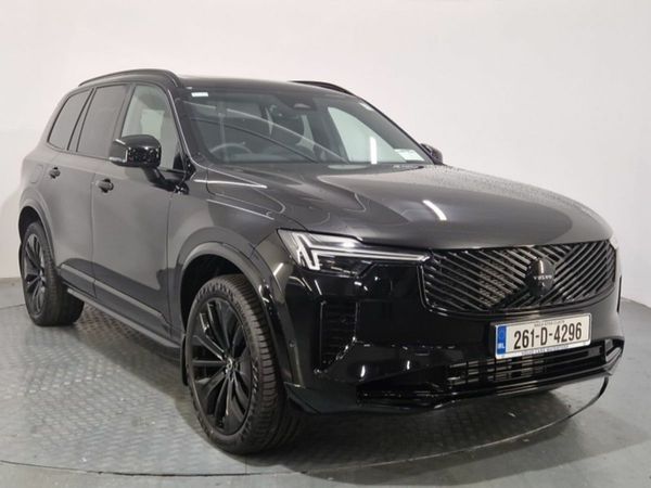 Volvo XC90 SUV, Petrol Plug-in Hybrid, 2026, Black