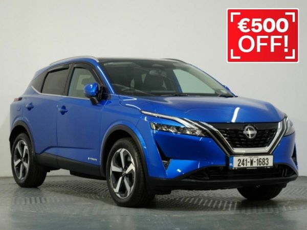 Nissan Qashqai MPV, Petrol Hybrid, 2024, Blue