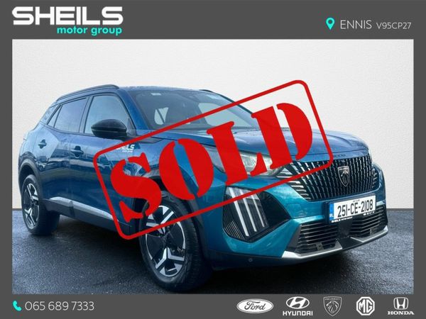 Peugeot 2008 MPV, Petrol, 2025, Blue