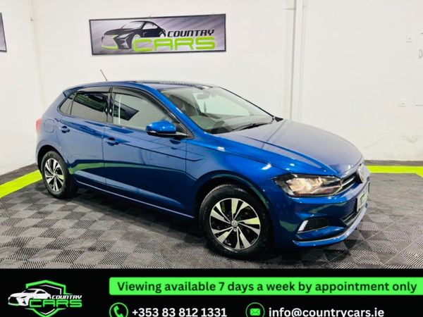 Volkswagen Polo Hatchback, Petrol, 2018, Blue
