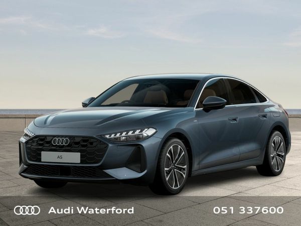 Audi A5 Saloon, Petrol Hybrid, 2026, Blue