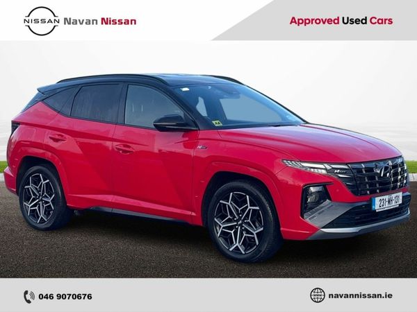 Hyundai Tucson SUV, Petrol Plug-in Hybrid, 2023, Red