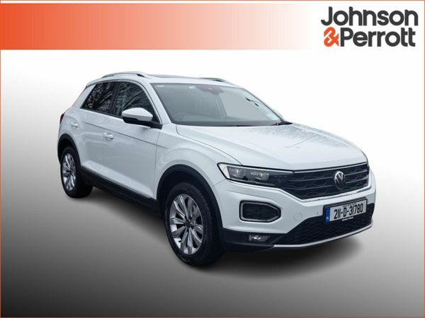 Volkswagen T-Roc SUV, Petrol, 2021, White