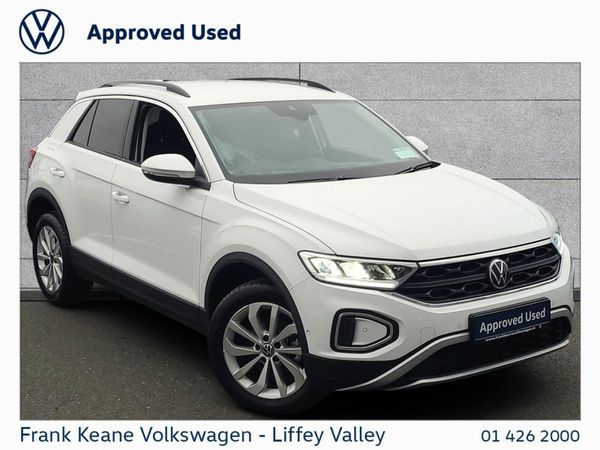 Volkswagen T-Roc SUV, Petrol, 2025, White