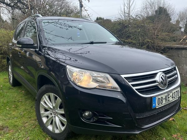 Volkswagen Tiguan SUV, Petrol, 2008, Black