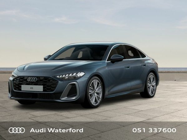 Audi A5 Saloon, Petrol Hybrid, 2026, Blue