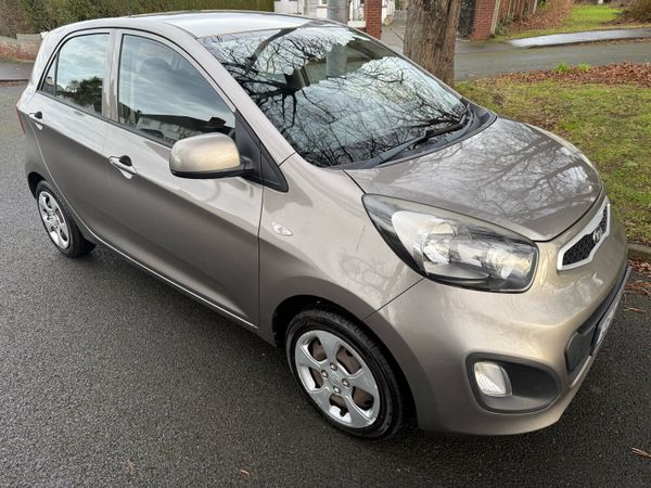 Kia Picanto Hatchback, Petrol, 2013, Silver