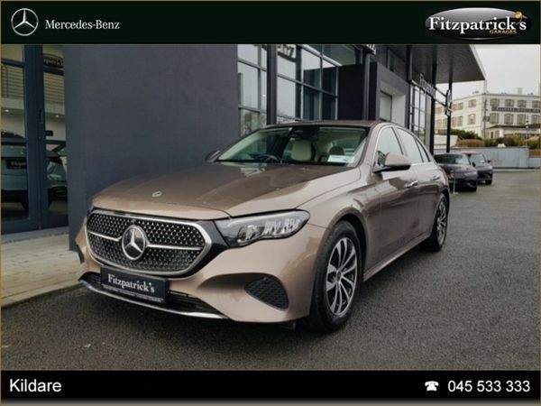 Mercedes-Benz E-Class Saloon, Diesel Hybrid, 2024, Brown