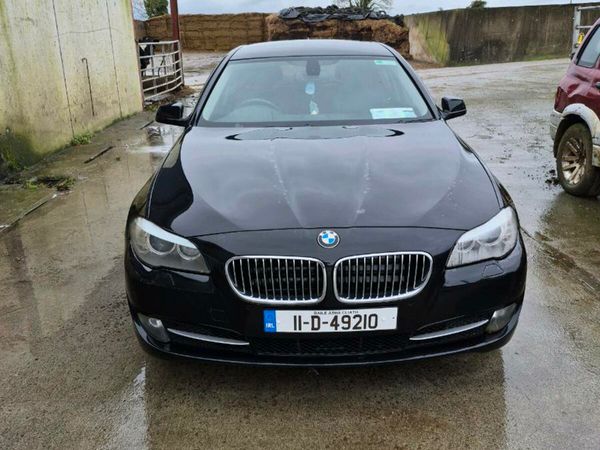 BMW 5-Series Saloon, Diesel, 2011, Black