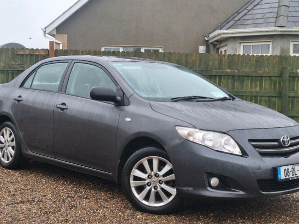 Toyota Corolla Saloon, Petrol, 2008, Grey