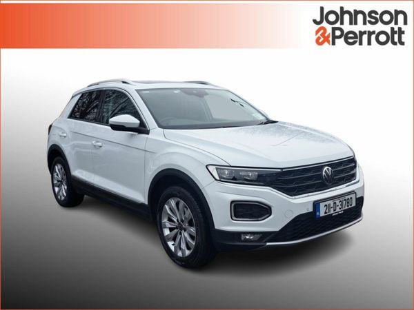 Volkswagen T-Roc SUV, Petrol, 2021, White