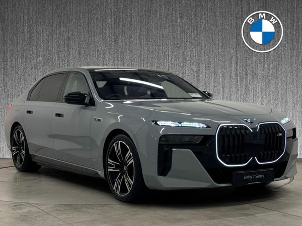 BMW 7-Series Saloon, Petrol Plug-in Hybrid, 2025, Grey