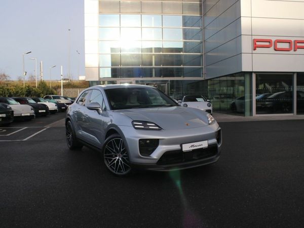 Porsche Macan SUV, Electric, 2026, Silver