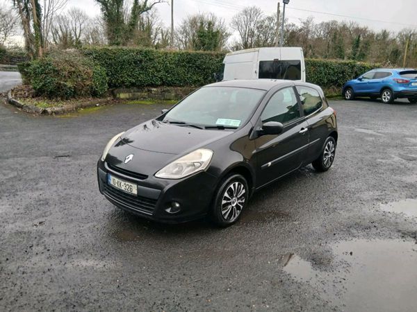Renault Clio Hatchback, Ethanol Petrol, 2010, Black