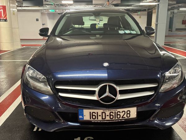 Mercedes-Benz C-Class Saloon, Diesel, 2016, Blue