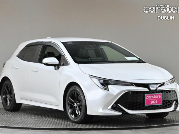 Toyota Corolla Hatchback, Petrol Hybrid, 2021, White