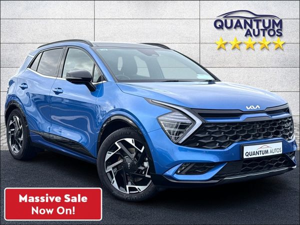 Kia Sportage SUV, Petrol Plug-in Hybrid, 2023, Blue