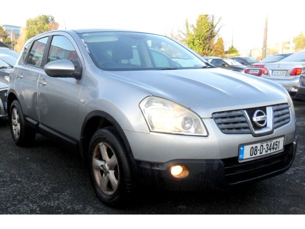 Nissan Qashqai Hatchback, Petrol, 2008, Silver