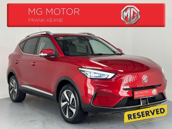 MG ZS Hatchback, Electric, 2024, Red