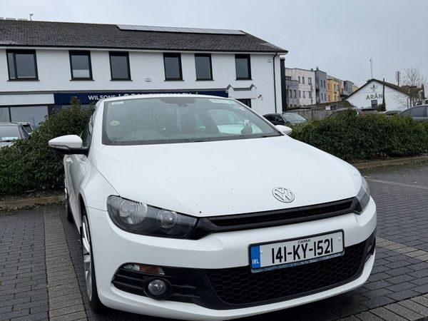 Volkswagen Scirocco Hatchback, Diesel, 2014, White