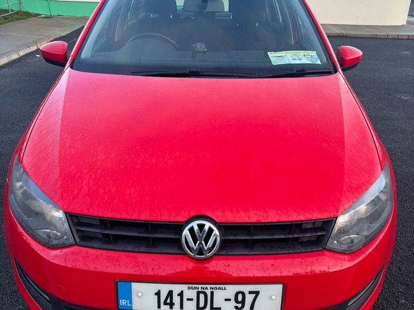 Volkswagen Polo Hatchback, Diesel, 2014, Red
