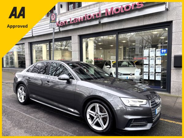 Audi A4 Saloon, Petrol, 2017, Grey