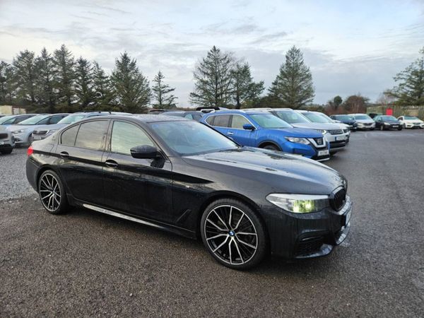 BMW 5-Series Saloon, Diesel, 2019, Black