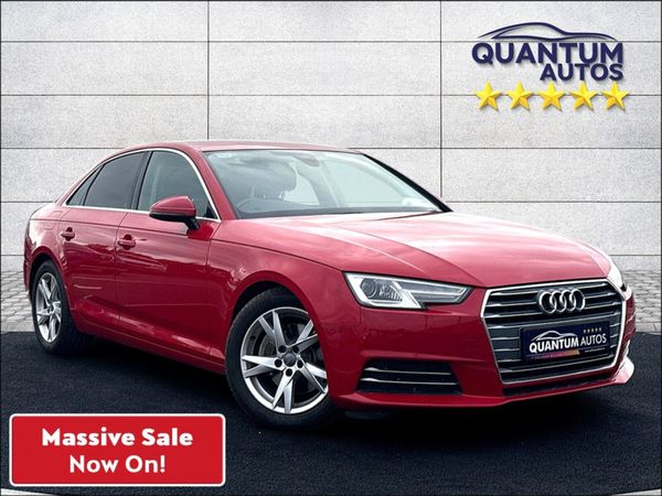 Audi A4 Saloon, Diesel, 2018, Red