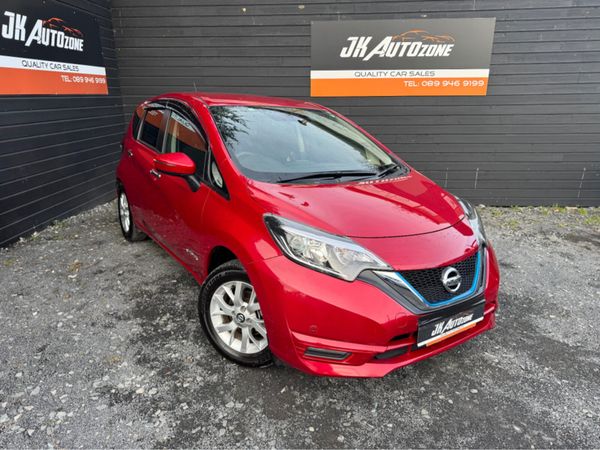 Nissan Note Hatchback, Petrol Hybrid, 2020, Red