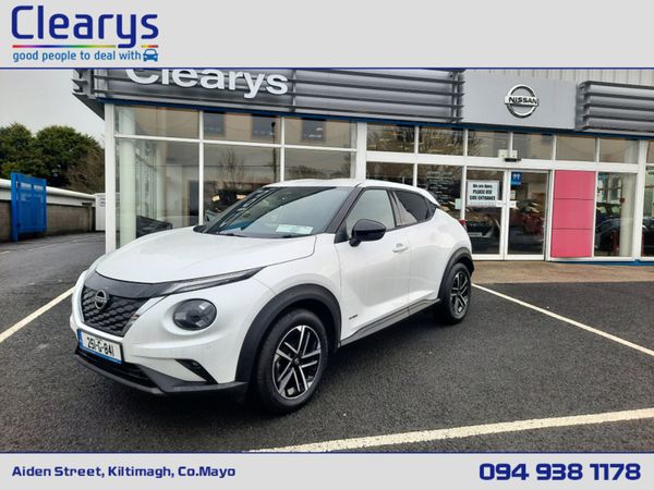 Nissan Juke MPV, Petrol Hybrid, 2025, White