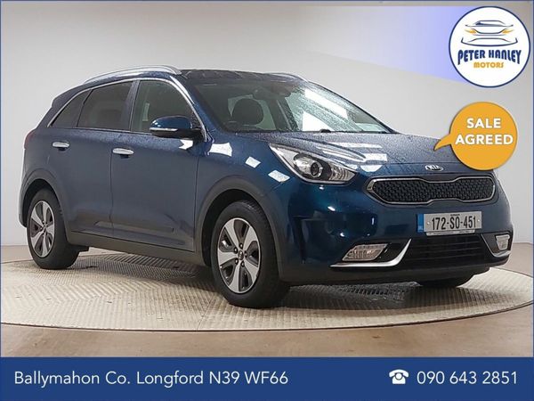 Kia Niro SUV, Petrol Hybrid, 2017, Blue