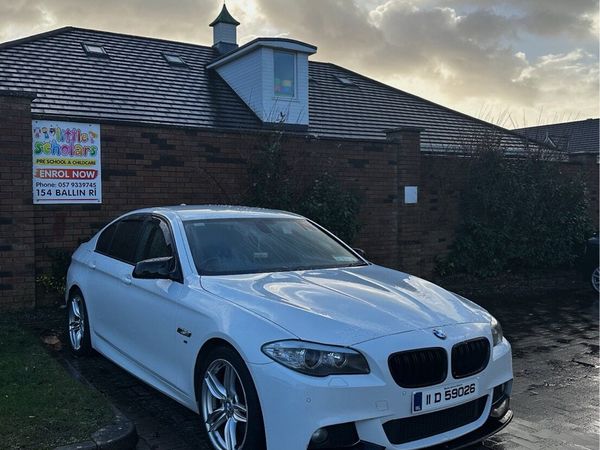 BMW 5-Series Saloon, Diesel, 2011, White