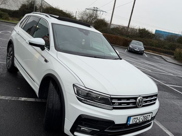 Volkswagen Tiguan SUV, Diesel, 2017, White