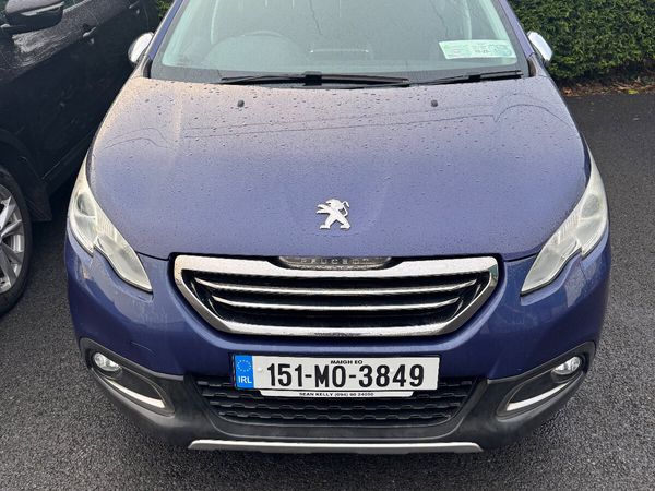 Peugeot 2008 SUV, Diesel, 2015, Blue
