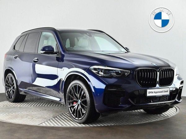 BMW X5 SUV, Petrol Plug-in Hybrid, 2023, Blue