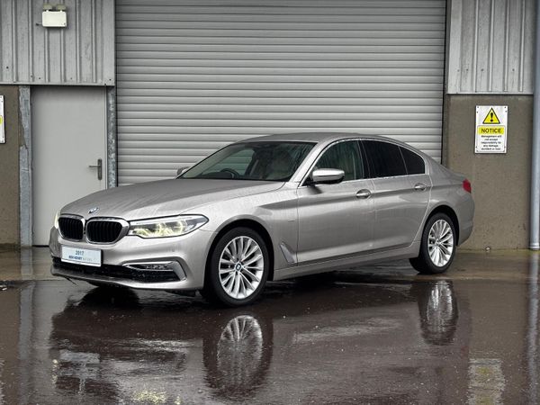 BMW 5-Series Saloon, Diesel, 2017, Gold