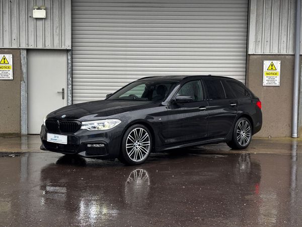BMW 5-Series Estate, Diesel, 2018, Black