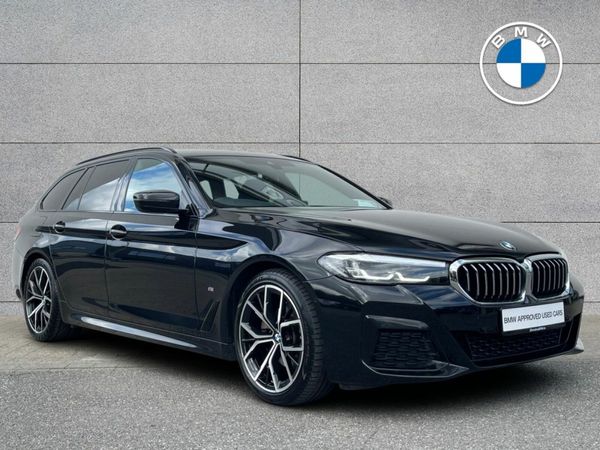 BMW 5-Series Estate, Diesel, 2024, Black