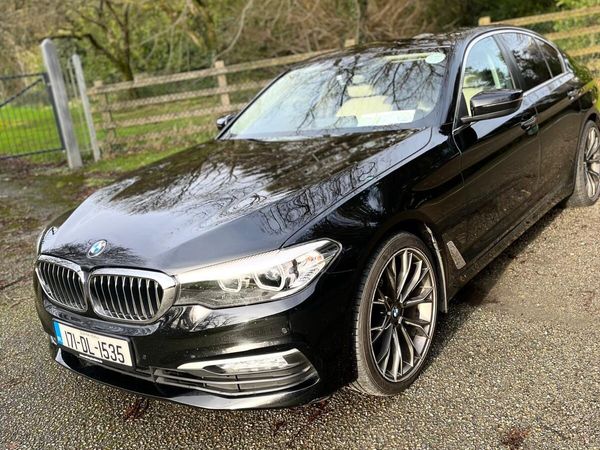 BMW 5-Series Saloon, Diesel, 2017, Black
